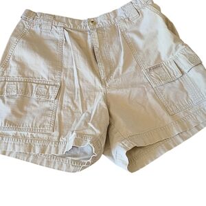 Columbia Women's Beige Cargo Shorts Outdoor Hiking 12